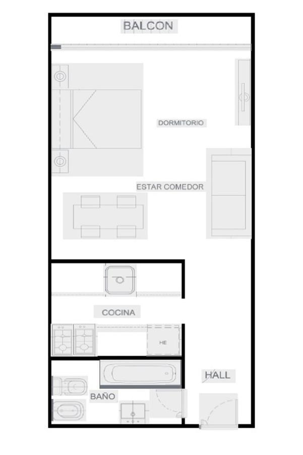 Calido Apartamento De Lujo En San Telmo Leilighet Buenos Aires Eksteriør bilde